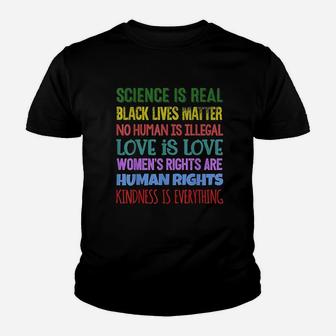 Activist Equality Social Justice Quote Slogan Gift Youth T-shirt | Crazezy UK