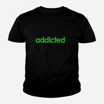 Addicted Leaf Youth T-shirt | Crazezy