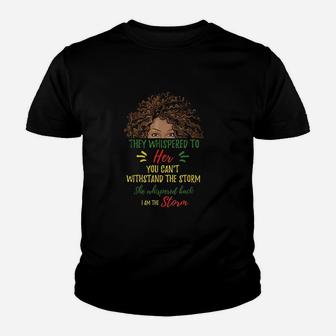African American Black History Month Youth T-shirt | Crazezy DE