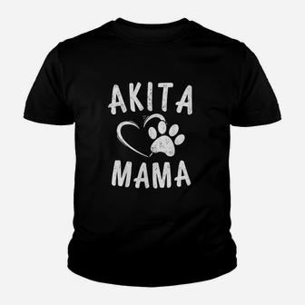 Akita Mama Pet Lover Youth T-shirt | Crazezy DE