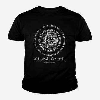 All Shall Be Well Youth T-shirt | Crazezy DE