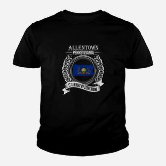 Allentown It's Where My Story Begins Youth T-shirt - Thegiftio UK