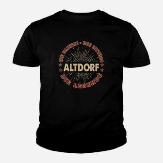 Altdorf Nostalgisches Kinder Tshirt Die Legende, Vintage-Look - Seseable