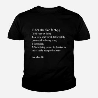 Alternative Fact Youth T-shirt | Crazezy
