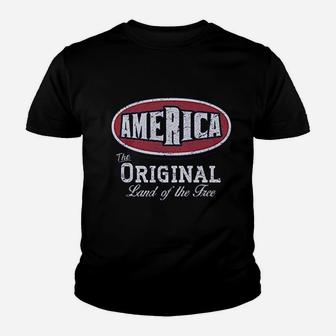 America The Original Land Of The Tree Youth T-shirt | Crazezy UK