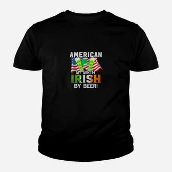 American By Birth Irish By Beer Youth T-shirt - Monsterry DE