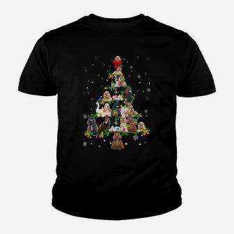American Cocker Spaniel Christmas Tree X-Mas Gift Sweatshirt Youth T-shirt | Crazezy