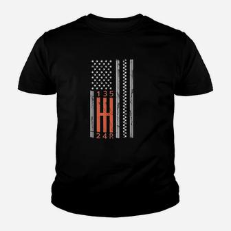 American Flag Youth T-shirt | Crazezy