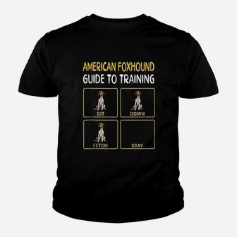 American Foxhound Guide To Training Dog Youth T-shirt | Crazezy