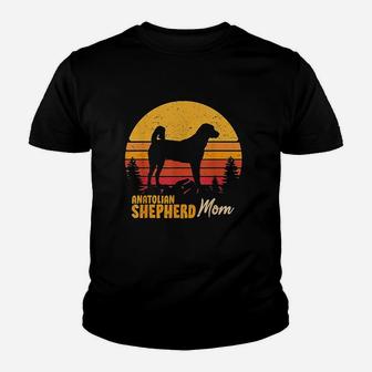 Anatolian Shepherd Mom Mama Vintage Retro Dog Women Gift Youth T-shirt | Crazezy UK