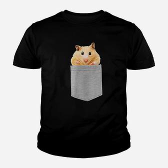Animal In Your Pocket Hamster Youth T-shirt | Crazezy