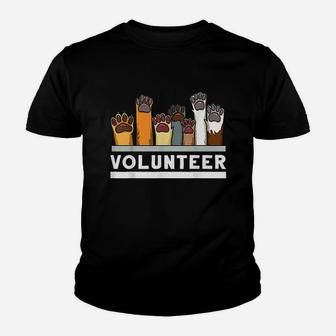 Animal Shelter Volunteer For Dog Rescue Supporter Youth T-shirt | Crazezy DE