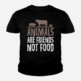 Animals Are Friend - Not Food Sweatshirt Youth T-shirt | Crazezy
