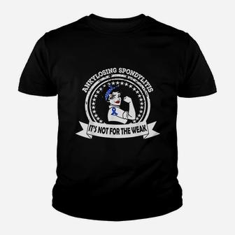 Ankylosing Spondylitis Warrior Awareness Supportive Youth T-shirt | Crazezy DE