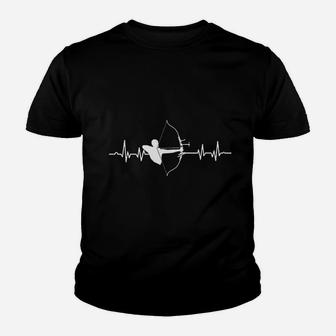 Archer Heartbeat Archery Bow Hunt Youth T-shirt - Thegiftio UK
