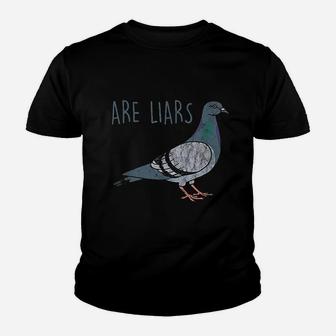Are Liars Birds Youth T-shirt | Crazezy