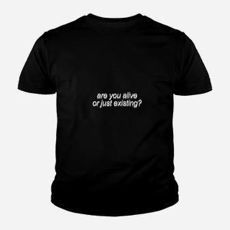 Are You Alive Aesthetic Clothing Soft Grunge Clothes Gifts Youth T-shirt | Crazezy