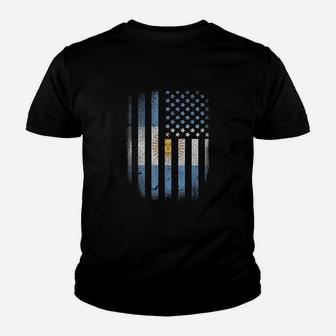Argentinian American Flag Argentina Usa Argentine Gift Youth T-shirt | Crazezy UK