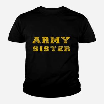 Army Proud Army Sister Youth T-shirt | Crazezy AU
