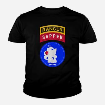 Arsouth Shirt - United States Army South Ranger Sapper Tab Youth T-shirt | Crazezy