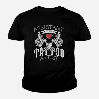 Assistant Tattoo Artist Baby Youth T-shirt | Crazezy DE