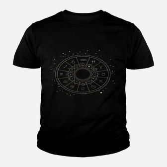 Astrological Zodiac Sign Birth Chart Youth T-shirt | Crazezy DE
