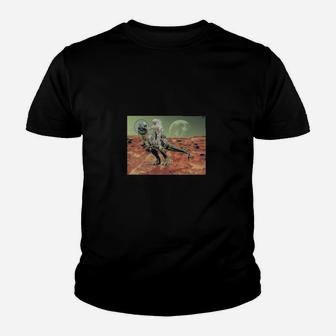 Astronaut Dinosaur On Mars Youth T-shirt - Monsterry CA