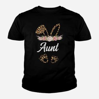 Aunt Bunny Animal Lover Women Cute Easter Day Youth T-shirt | Crazezy AU