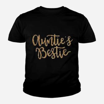 Aunties Bestie Youth T-shirt | Crazezy UK