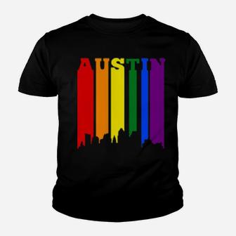 Austin Texas Lgbtq Gay Lesbian Pride Youth T-shirt - Monsterry UK