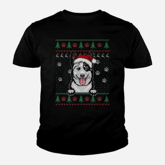 Australian Cattle Christmas Ugly Sweater Dog Lover Xmas Youth T-shirt | Crazezy CA