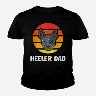 Australian Cattle Dog Blue Heeler Dad Youth T-shirt | Crazezy DE