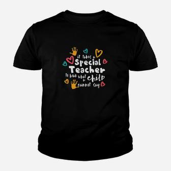 Autism Awareness Special Teacher Cute Asd Or Neurodive Youth T-shirt - Monsterry UK