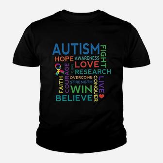 Autism Awareness Youth T-shirt | Crazezy DE