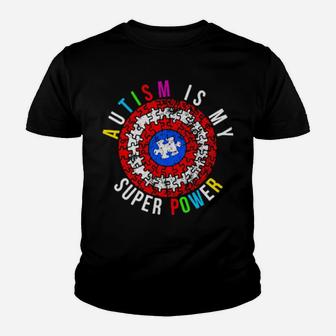 Autism Is My Superpower Youth T-shirt - Monsterry DE