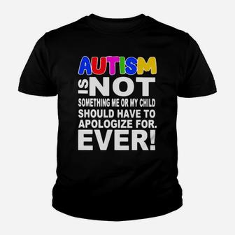 Autism Is Not Quote Youth T-shirt - Monsterry AU