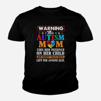 Autism Mom Youth T-shirt - Monsterry UK