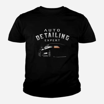 Auto Detailing Expert Car Wash Youth T-shirt | Crazezy