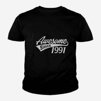 Awesome Since 1991 Youth T-shirt | Crazezy DE