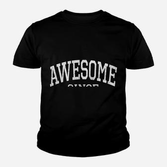Awesome Since 1996 Vintage Style Born In 1996 Birth Year Sweatshirt Youth T-shirt | Crazezy