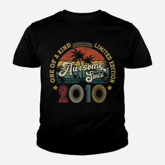 Awesome Since 2010 12 Years Old Vintage 12Th Birthday Gifts Youth T-shirt | Crazezy AU