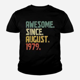 Awesome Since August 1979 42 Years Old Birthday Youth T-shirt | Crazezy