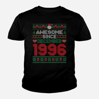 Awesome Since December 1996 25Th Birthday Christmas Youth T-shirt | Crazezy AU