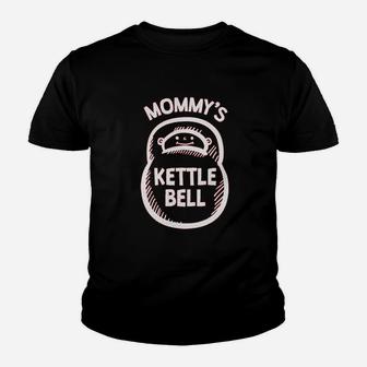Baby Boys Mommys Kettlebell Youth T-shirt | Crazezy AU