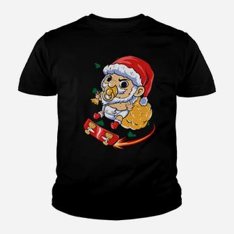 Baby Santa Youth T-shirt - Monsterry AU