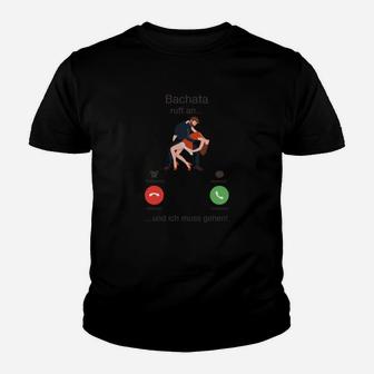 Bachata-Tanz Kinder Tshirt Bachata Anruf, Design für Tänzer & Musikliebhaber - Seseable