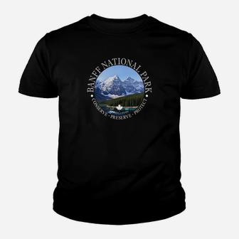 Banff National Park Conservation Sweatshirt Youth T-shirt | Crazezy AU