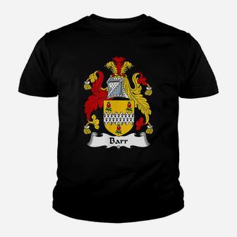 Barr Coat Of Arms - Family Crest Shirt Youth T-shirt | Crazezy
