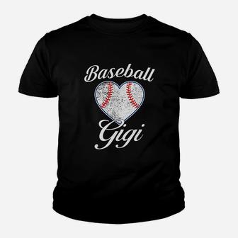 Baseball Gigi Funny Mother Day Gifts Mom Youth T-shirt | Crazezy UK