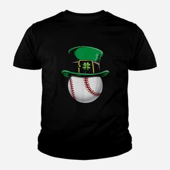 Baseball Irish St Patricks Day Youth T-shirt - Monsterry